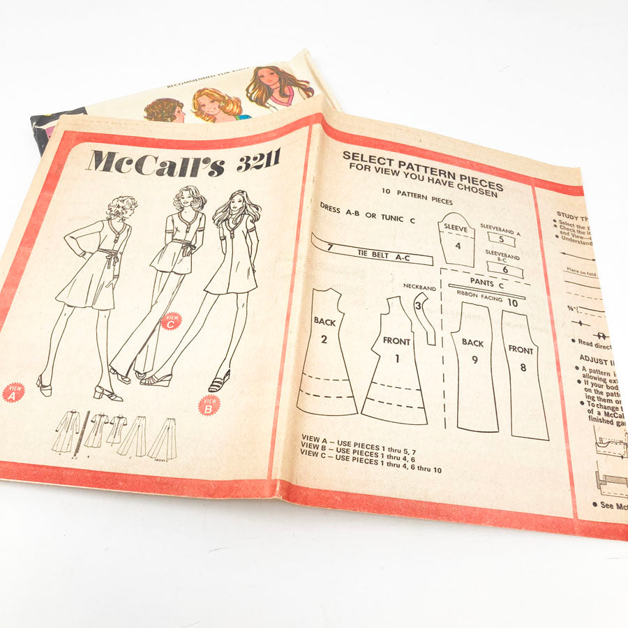 McCall's 3211 Sewing Pattern - Outfit (18) - 1972
