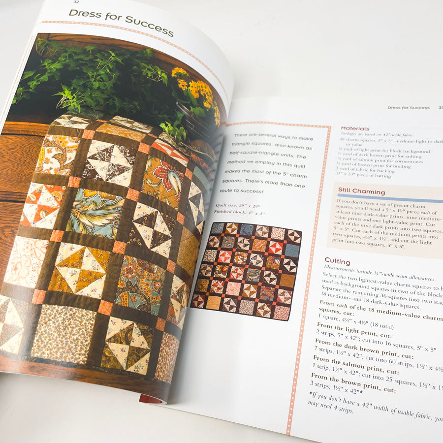 "Country Threads Goes to Charm School" by Mary Etherington and Connie Tesene