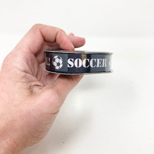 The Ribbon Boutique Soccer Ribbon
