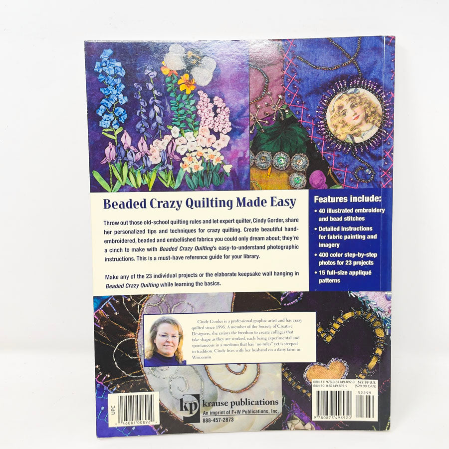 "Beaded Crazy Quilting" by Cindy Gorder