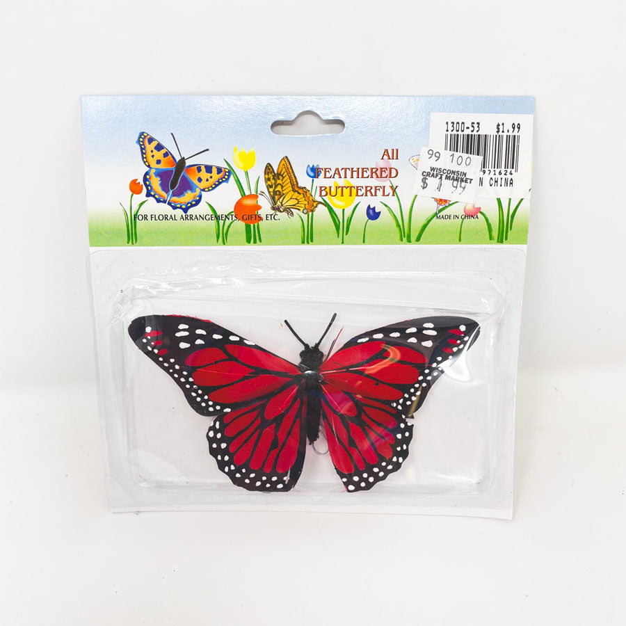 Feathered Butterfly
