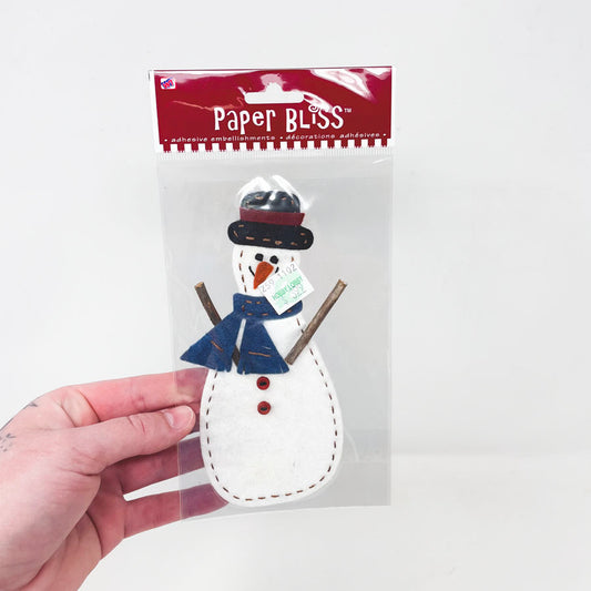 Paper Bliss Snowman Sticker