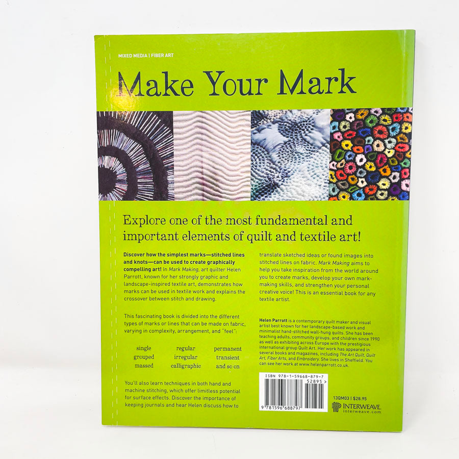 "Mark Making" by Helen Parrott