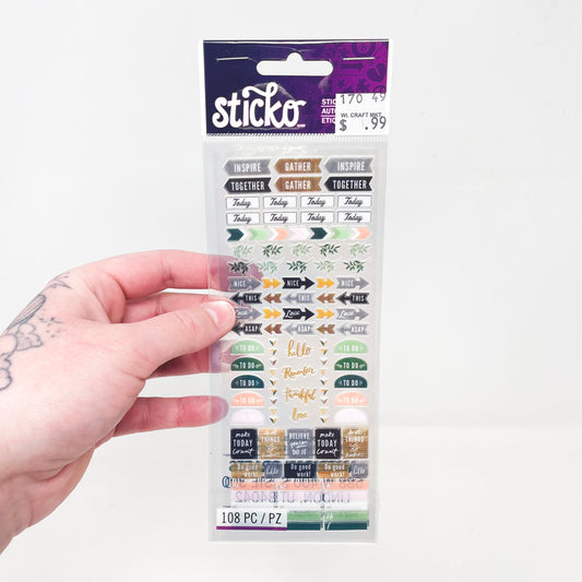 Sticko Day Planner Sticker Bundle (2)