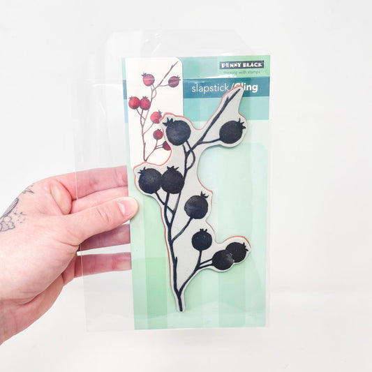 Berry Bramble - Penny Black Cling Stamp
