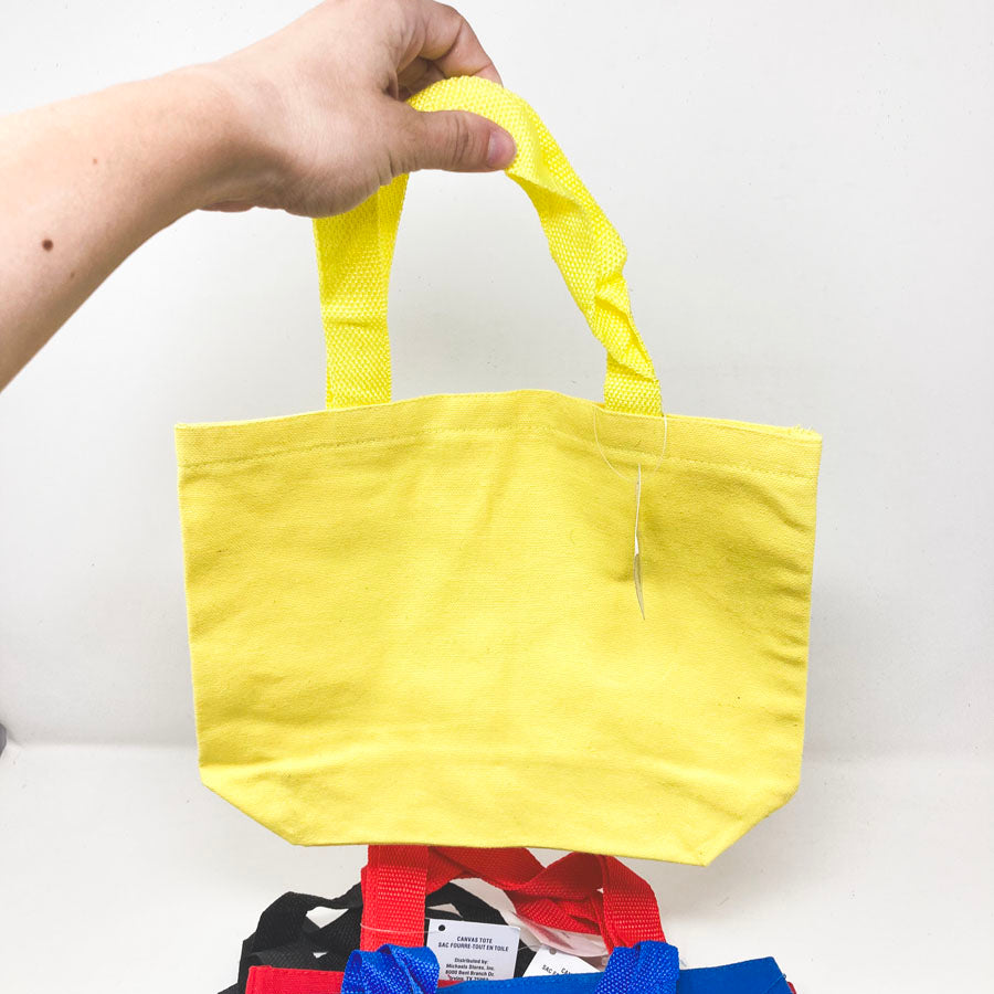 Mini Canvas Tote - Pick a Color