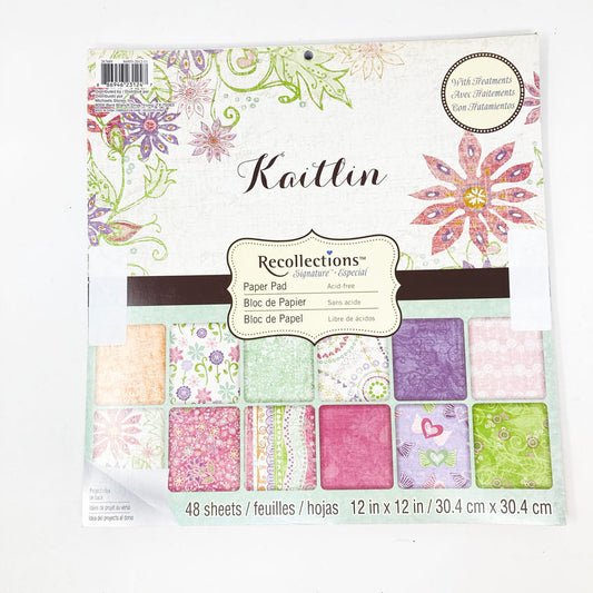 Kaitlin - Recollections 12" x 12" Paper Pad