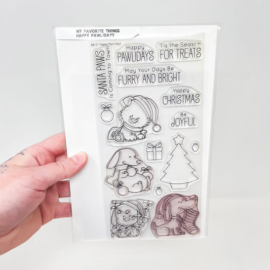 Happy Pawlidays - My Favorite Things Cutting Die & Stamp Set
