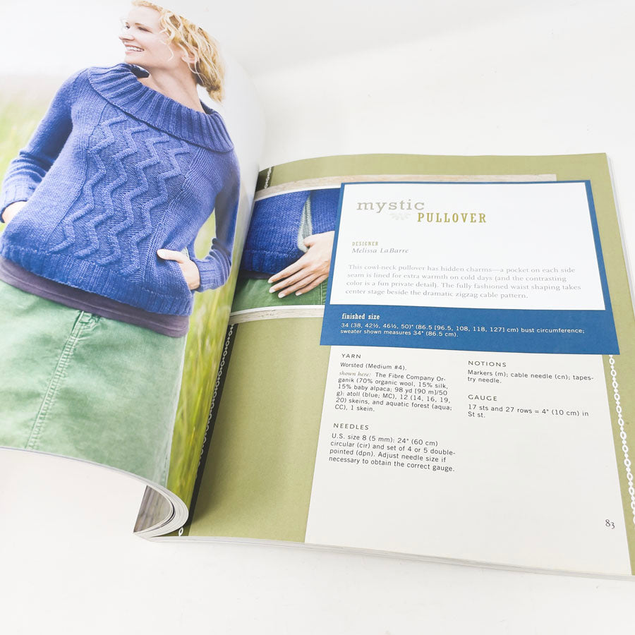 "New England Knits" by Cecily Glowik MacDonald and Melissa LaBarre