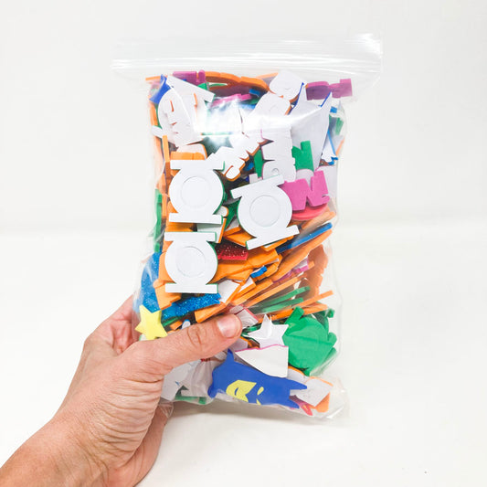 Pack of Superhero Foam Stickers