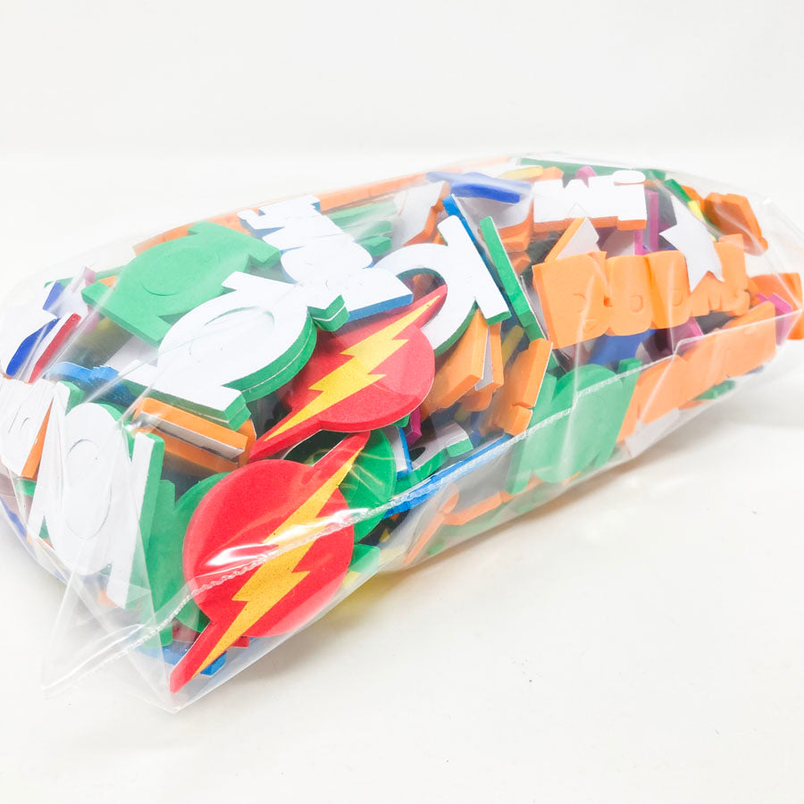 Pack of Superhero Foam Stickers