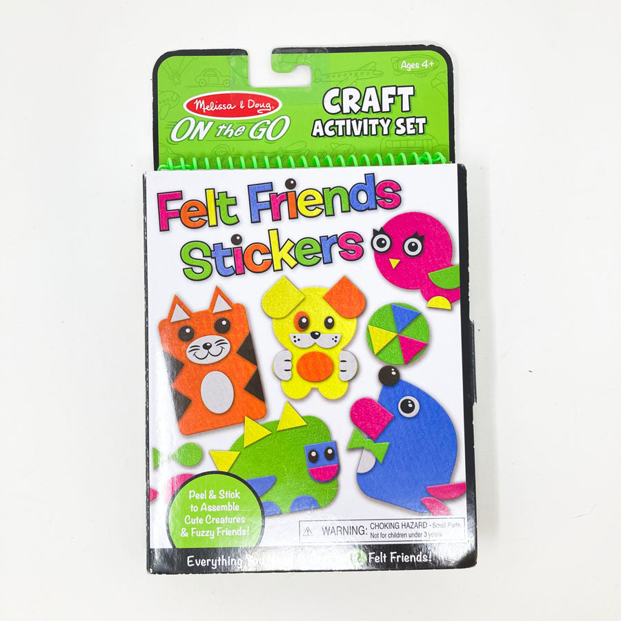 Craft Friends Stickers Activity On the Go Set
