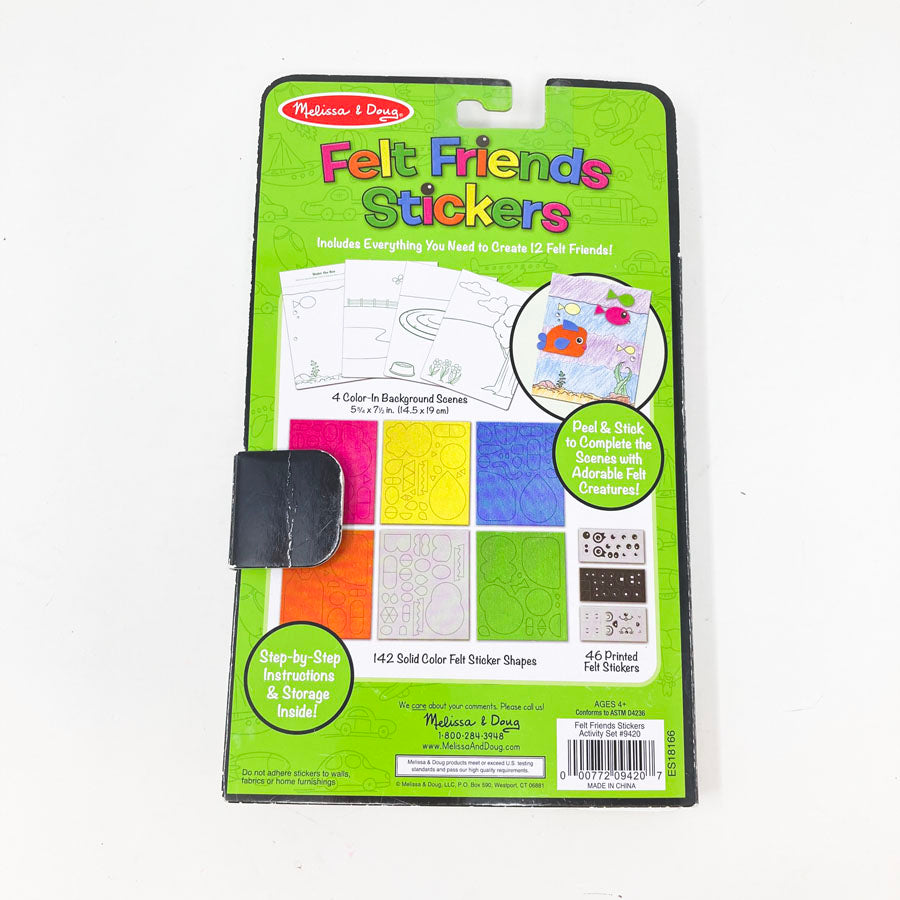 Craft Friends Stickers Activity On the Go Set