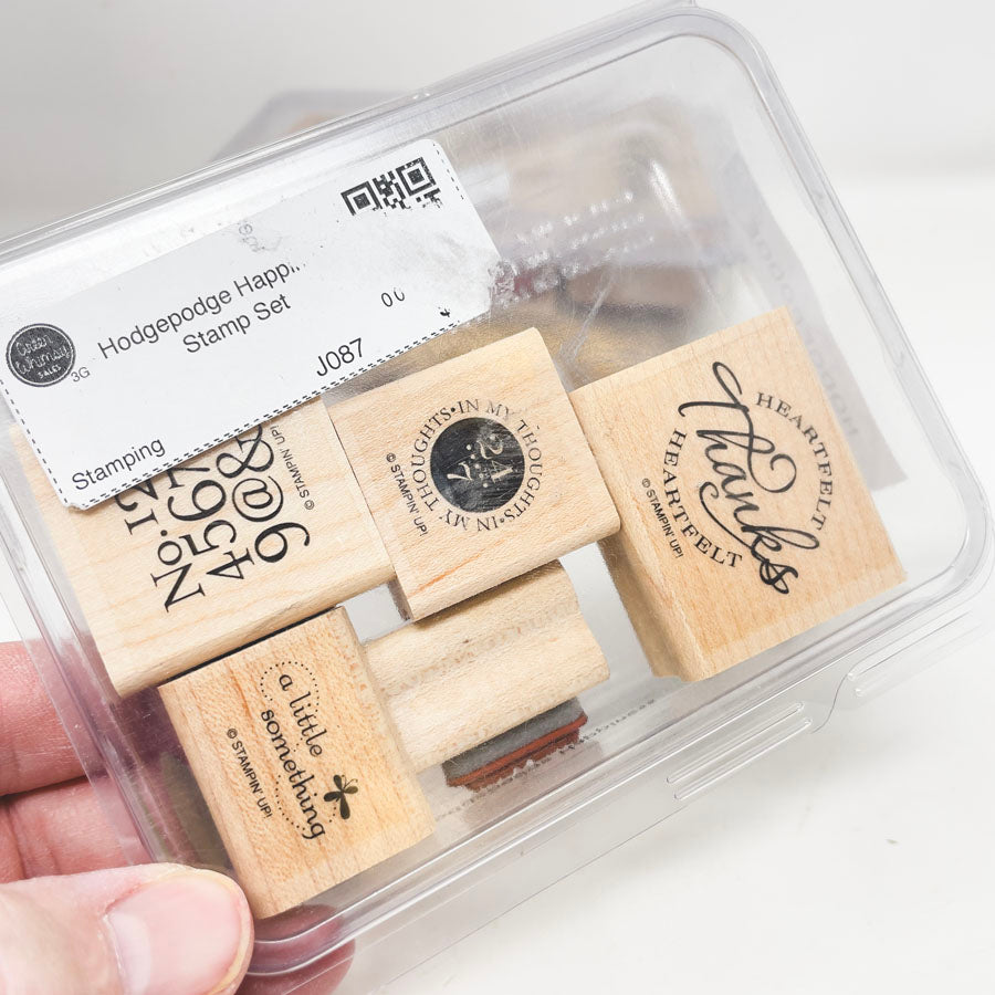 Stampin' Up! Small Box Rubber Stamp Sets - Pick a Design
