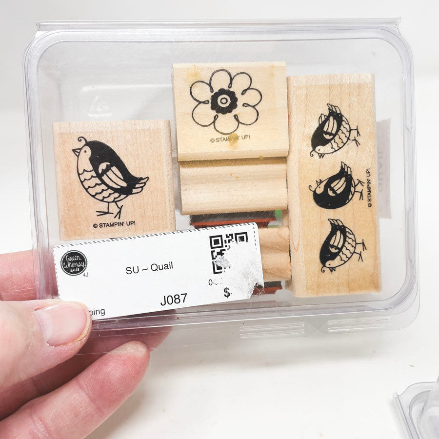 Stampin' Up! Small Box Rubber Stamp Sets - Pick a Design
