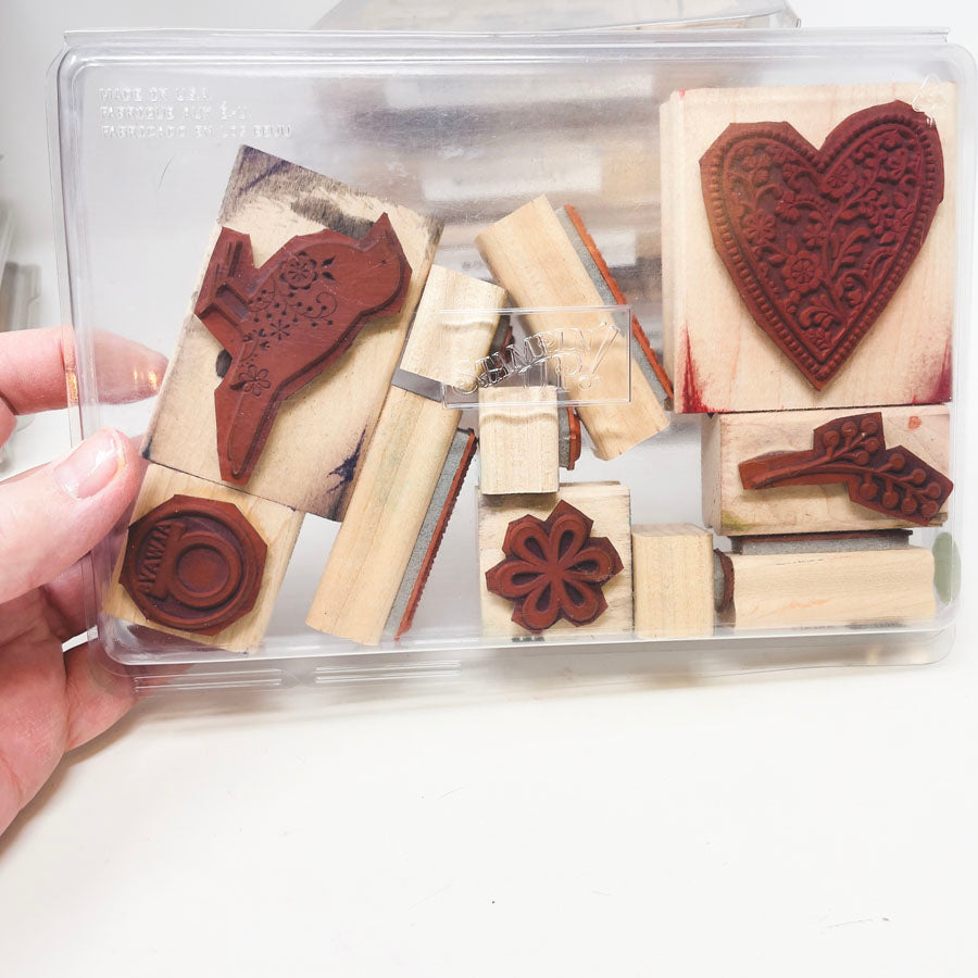 Stampin' Up! Large Box Sets of Rubber Stamps - Pick a Design