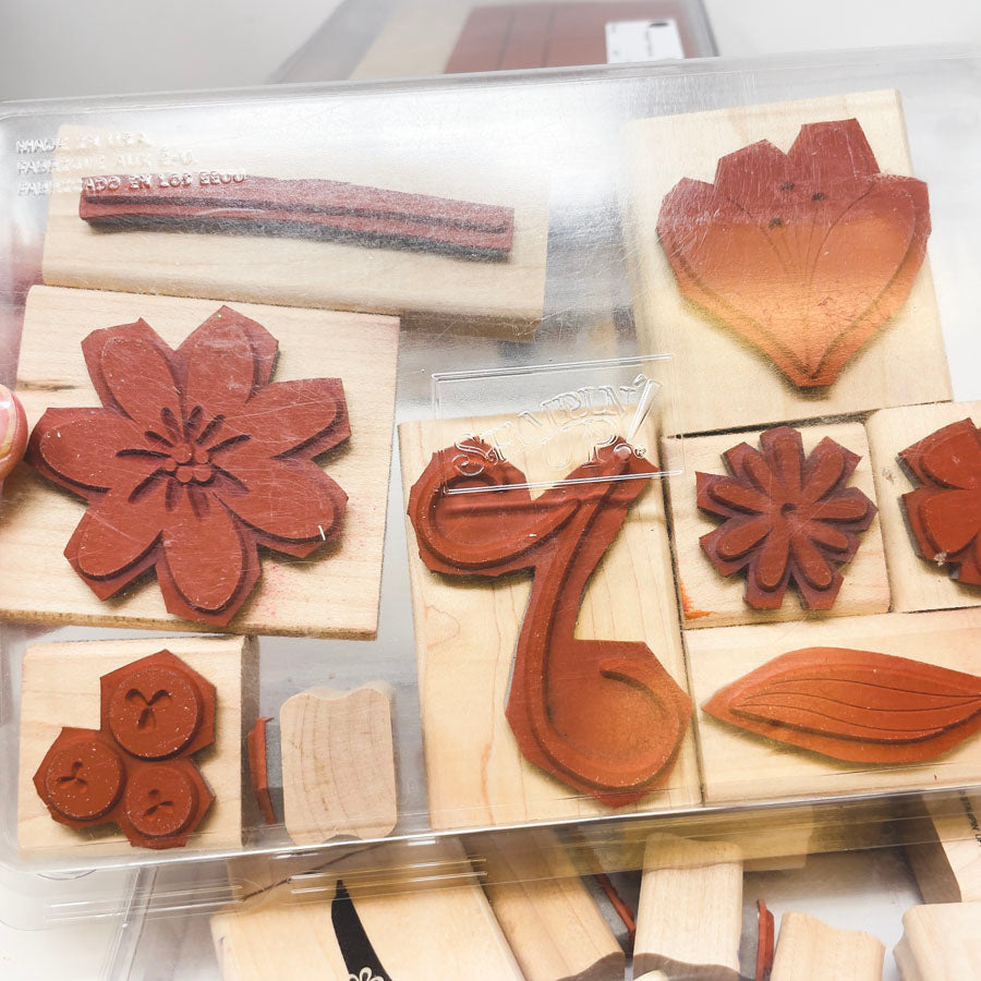 Stampin' Up! Large Box Sets of Rubber Stamps - Pick a Design