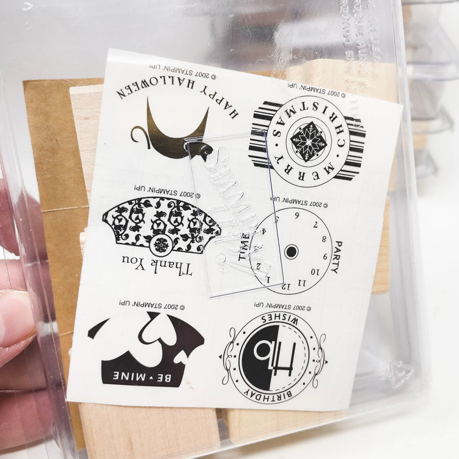 Stampin' Up! Medium Box Sets of Rubber Stamps - Pick a Design