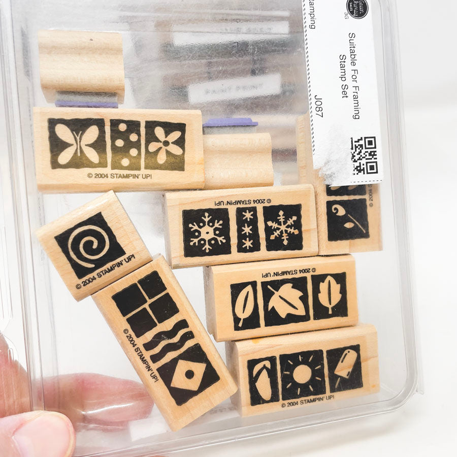 Stampin' Up! Medium Box Sets of Rubber Stamps - Pick a Design