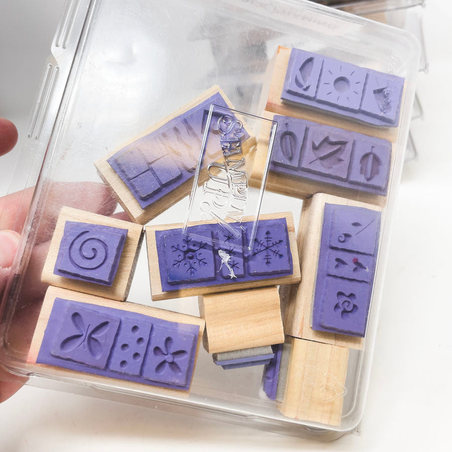 Stampin' Up! Medium Box Sets of Rubber Stamps - Pick a Design
