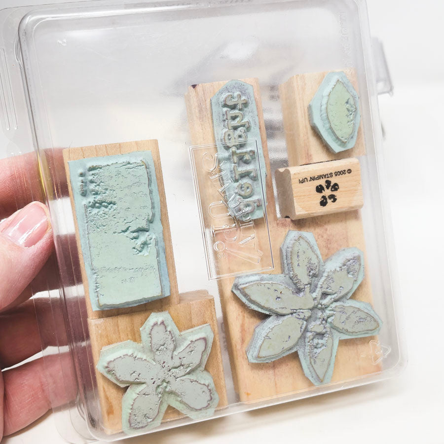 Stampin' Up! Medium Box Sets of Rubber Stamps - Pick a Design