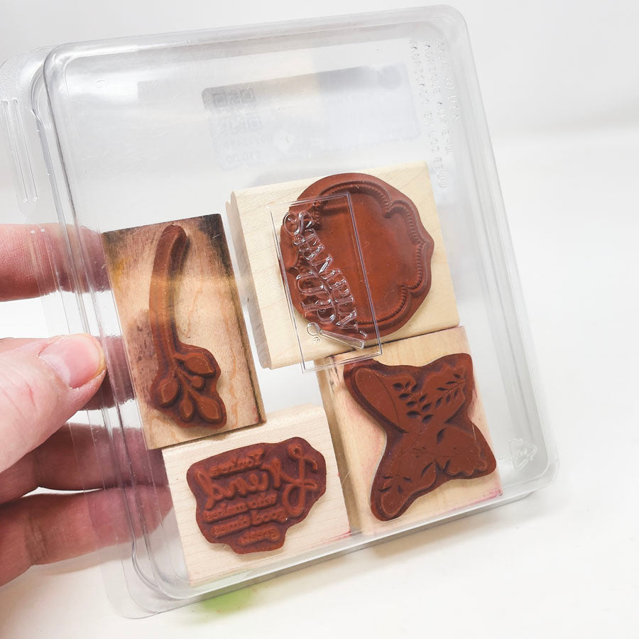 Stampin' Up! Medium Box Sets of Rubber Stamps - Pick a Design