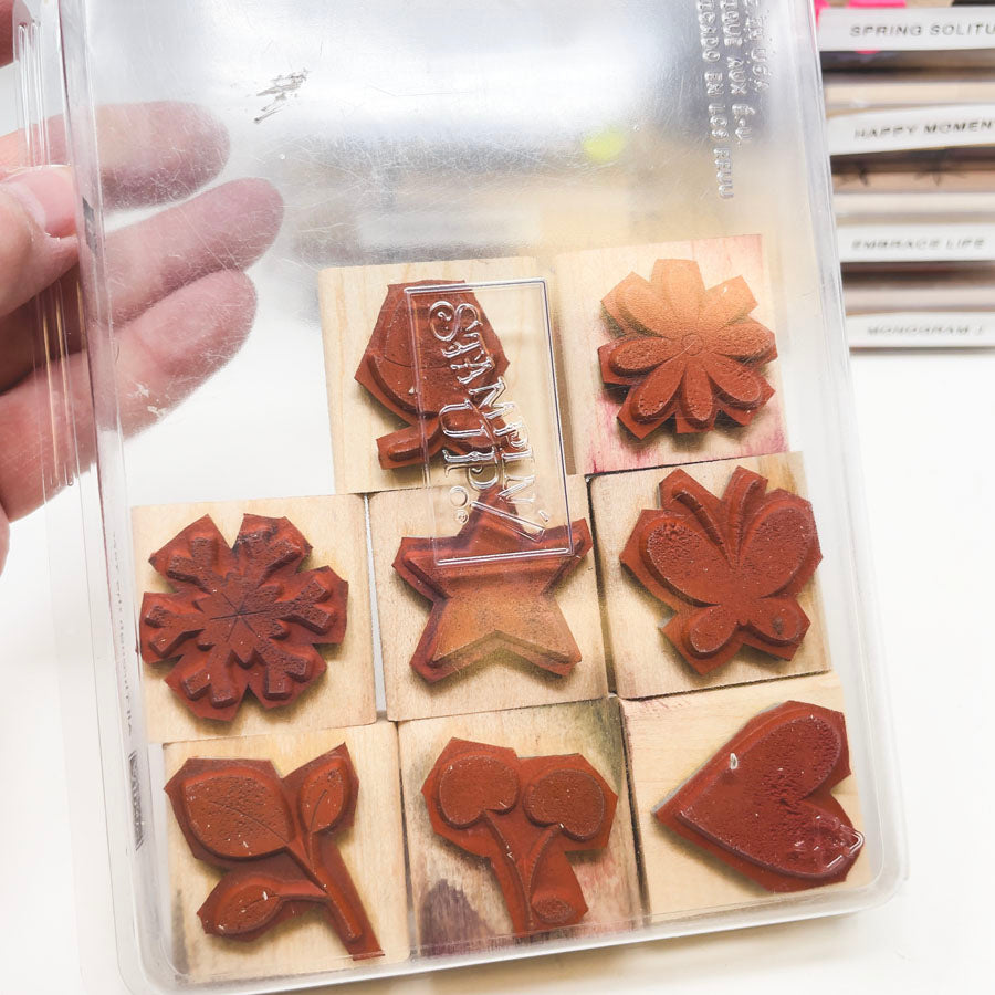 Stampin' Up! MORE Medium Box Sets of Rubber Stamps - Pick a Design