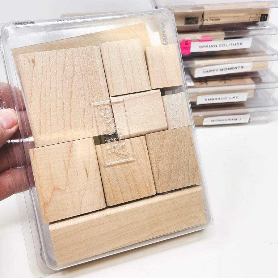 Stampin' Up! MORE Medium Box Sets of Rubber Stamps - Pick a Design