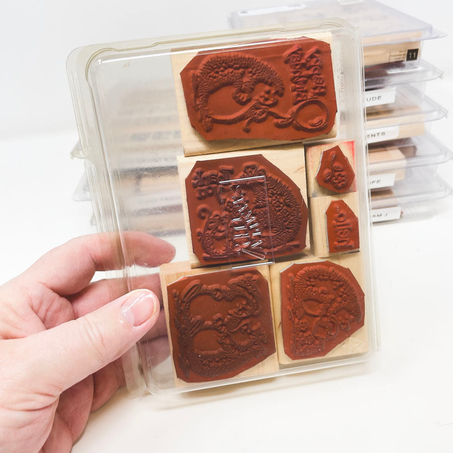 Stampin' Up! MORE Medium Box Sets of Rubber Stamps - Pick a Design