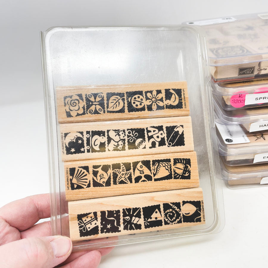 Stampin' Up! MORE Medium Box Sets of Rubber Stamps - Pick a Design