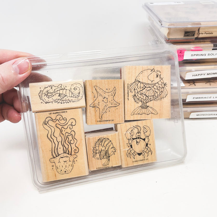 Stampin' Up! MORE Medium Box Sets of Rubber Stamps - Pick a Design