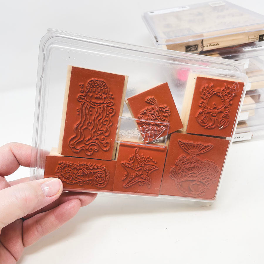 Stampin' Up! MORE Medium Box Sets of Rubber Stamps - Pick a Design