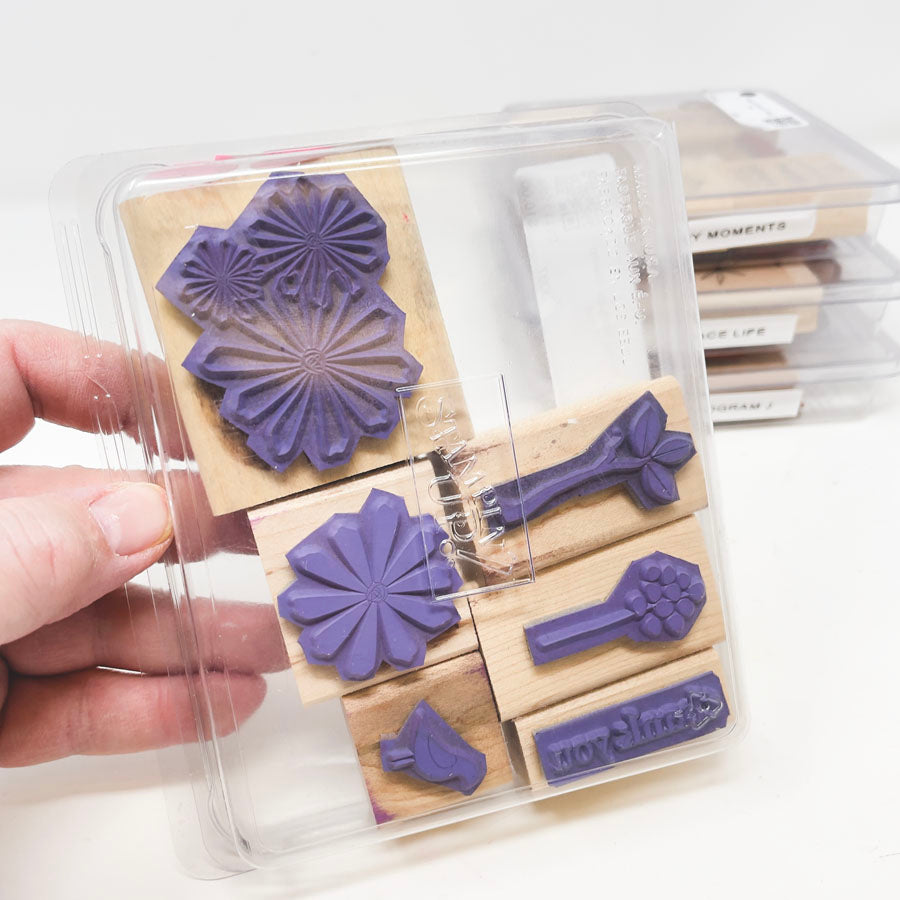 Stampin' Up! MORE Medium Box Sets of Rubber Stamps - Pick a Design