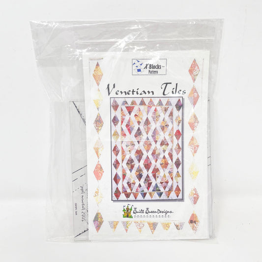 X-Blocks Venetian Tiles Quilt Pattern by Quilt Queen Designs