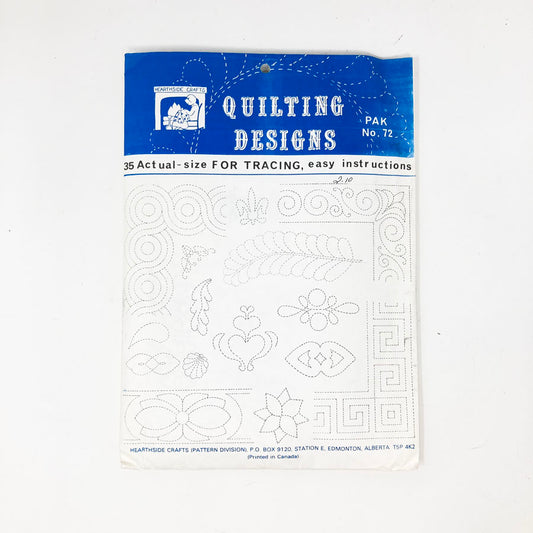 Hearthside Crafts Quilting Designs Patterns