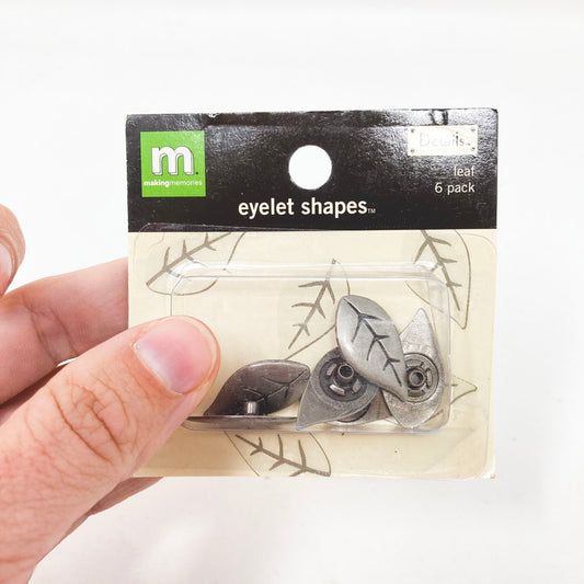 Making Memories Eyelet Shapes - Leaf