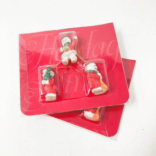 Three Mini Christmas Ornaments (1)