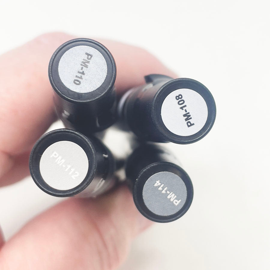 Gray Prismacolor Marker Bundle (4)