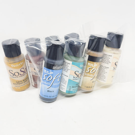 Bundle of Fabric Paint - Four 1oz