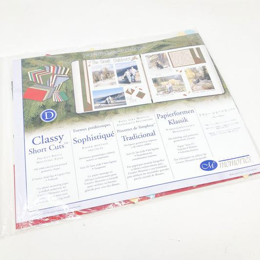 Creative Memories Classy Shortcuts Paper Pack