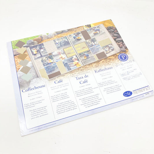 Creative Memories Coffeehouse Paper Pack