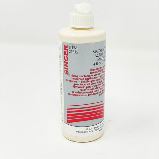 Singer Machine Oil