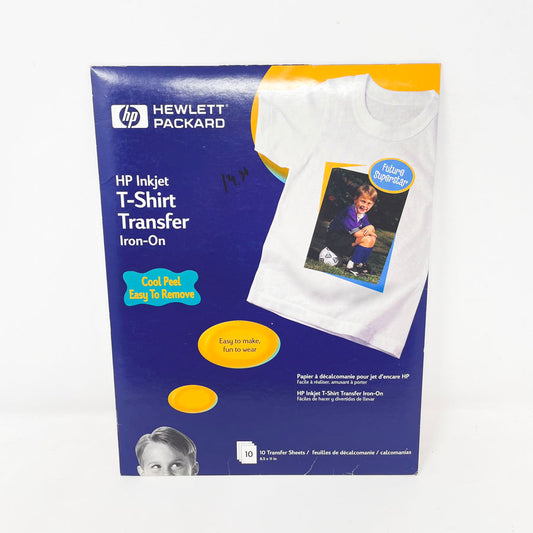 HP Inkjet T-Shirt Transfer Iron-On Sheets