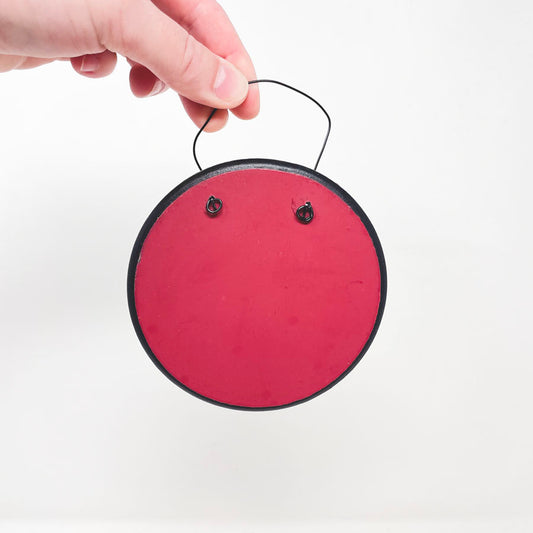 Small Red & Black Plaque (1)