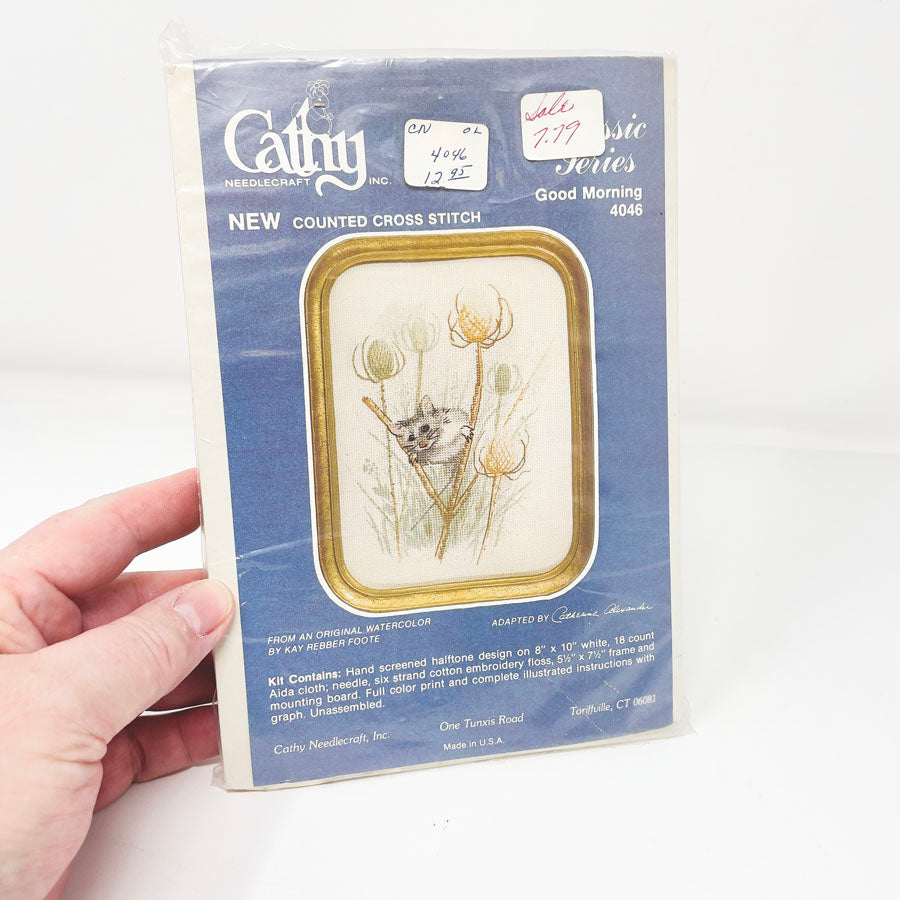 Good Morning #4046 – Cathy Needlecraft Cross Stitch Kit