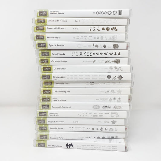 Stampin' Up Cling Stamp Sets