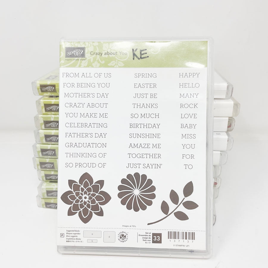 Stampin' Up Cling Stamp Sets