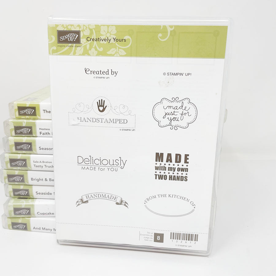 Stampin' Up Cling Stamp Sets