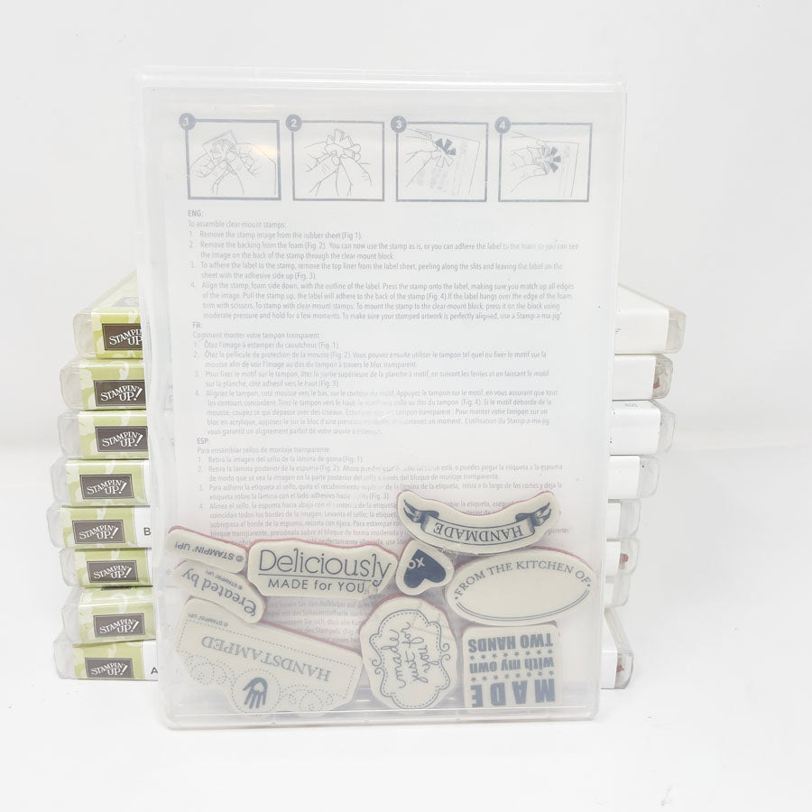 Stampin' Up Cling Stamp Sets