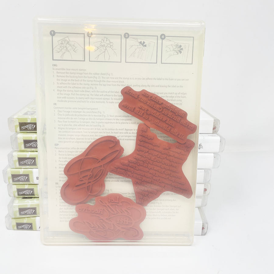 Stampin' Up Cling Stamp Sets